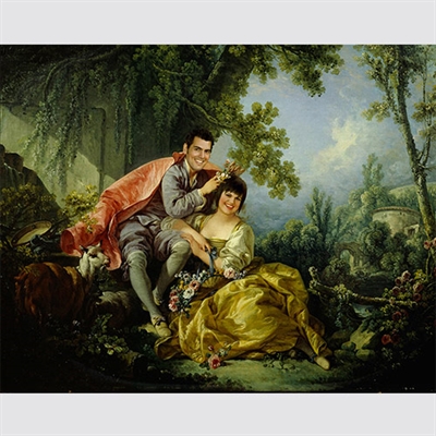 Personalized Love in Garden Masterpiece from Photos - myDaVinci